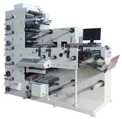 China Automatic 5 Colors Paper Flexo Printing Machine 320 / 480-D For Paper Table for sale