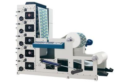 China Accurate Installation Paper Flexo Printing Machine RY-850B 5 Colors Flexo Printer for sale