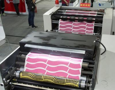 China La web muere la punzonadora, impresora de Flexo de cuatro colores para la placa de papel en venta