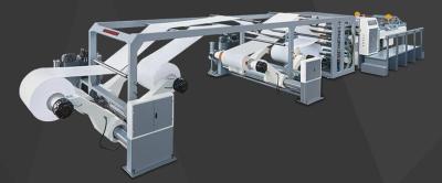 China Jumbobroodjessnijmachine Rewinder die, dfj-1400G Roterend Bladdocument Blad Machine scheuren Te koop