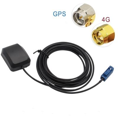 China High Quality 1575.42mhz 28dbi Rtk External Passive Car Glonass Gps Active Antenna With Fakra Connector YNX06-07 for sale