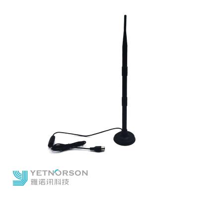 China 9dBi 5Ghz 2.4G Rubber Duck Antenna Outdoor WiFi External Radio For WiFi Modem With Megnectic Base YNX-IR-WiFi-9E5 for sale