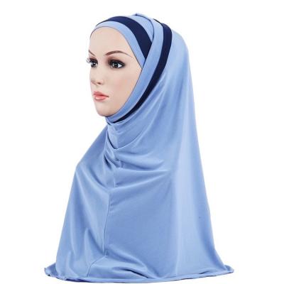 China New Polyester Hijab Designs Dubai Polyester Malaysian Hijab Shawl Instant Hijab Malaysia for sale