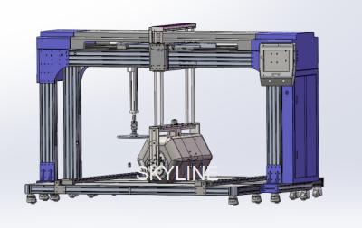 China Máquina de ensayo integrada de colchón ASTM F1566 Prueba de durabilidad y firmeza del rodillo para colchón en venta