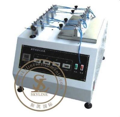 China Footwear Testing Equipment Digital Shoeslace Rub Test Machine , SATRA PM154 Rub Resistance Tester for sale