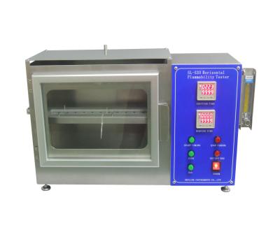 China Automotive Interior Horizontal Flammability Test Chamber , Flammability Testing Equipment for sale