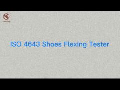 Safety Footwear Testing Equipment Finished Shoes Flex Tester Machines With LCD Display