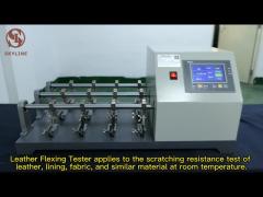 Flexometer Test Leather Testing Equipment BS-3144 Leather Flexing Tester