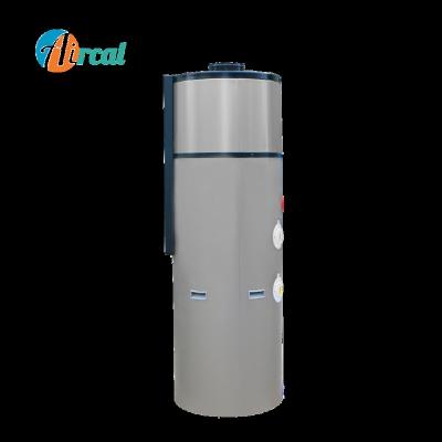 China 50 Gallon Outdoor Electric Hybrid Heat Pump Heat Exchanger Water Heater for sale