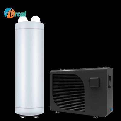 China Outdoor air source heat pump split type air to water water heater mini split heat pumps for sale