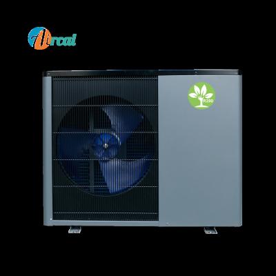 China Outdoor High Temperature DC R290 Inverter Energy Efficient Source Heat Pump for sale