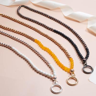 China Fashion 2021 Luxury Accessorize Long Phone Chain Strap Key Ring For Women Jewelry for sale