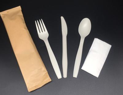 China 100% Compostable CPLA Household Disposable Cutlery for sale