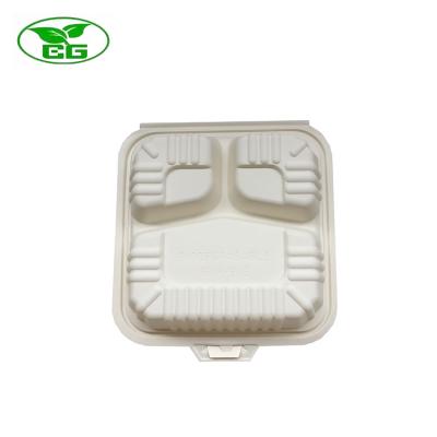 China Disposable Cornstarch White Biodegradable Restaurant Maker Disposable Food Bowl for sale