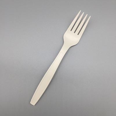 China Wholesale Disposable Fork Heat Resistant Biodegradable Utensils Eco Friendly Cutlery for sale