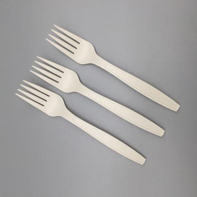 China Temperature Tolerance Low Cost Disposable Plasticnew Design Mini Utensils Fork for sale