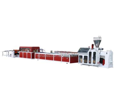 China Advanced Double-Screw UPVC/WPC Door Production Line with Customized Voltage for sale