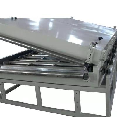 China Conical Twin Screw PVC Glazed Roof Sheet Extruding Machine with ABB Inverte for sale