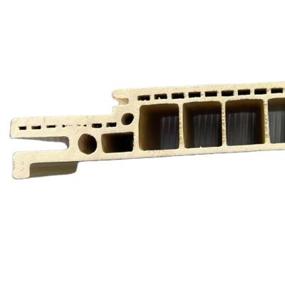 China 1 Cavity Silver WPC Door Extrusion Mold for Door Frame Extrusion Production Line for sale