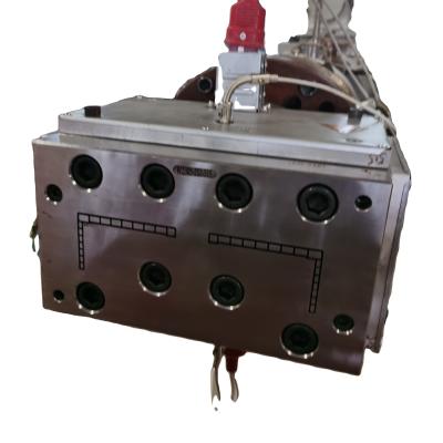 China 1 Cavity PVC UPVC Profile Extruder Machine Mould with Electroplating Polishing Treatment for sale