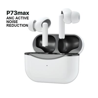 China Lowest price tws earphone headphones P73 pro 4 5 6 earbud in-ear wireless headphones max hit ANC+EN for sale