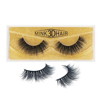 China 3D Mink Eyelashes Luxurious Fluffy 100% 3D Mink Fur Reusable Handmade Natural Thick Siberian Hair for sale