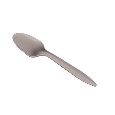 China Disposable Spoon CPLA Fully Degradable Plastic Plastic Forks Disposable Knife For Cake And Butcher Plastic Bread for sale