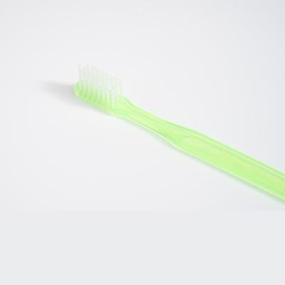 China Disposable Disposable Toothbrush 100% Biodegradable Material Soft Toothbrushes Eco-Friendly Compostable Oral Care Appliances for sale