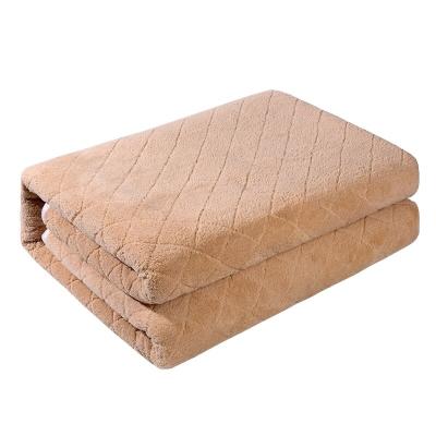 China 220V Non-Toxic Winter Heated Blanket For Bed Warmer for sale