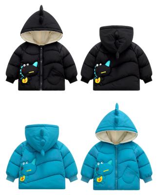 China Reversible Custom Boys Girls Padded Infant Bomber Baby Winter Puffer Anorak For Baby for sale