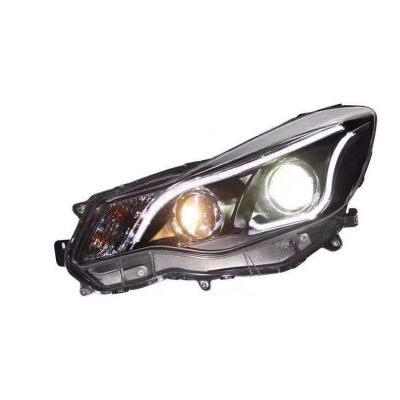 China New Auto Car Body Kits High Beam Light Auto Headlight Led Head Light For Subaru Impreza 2014 Hatchbacks for sale