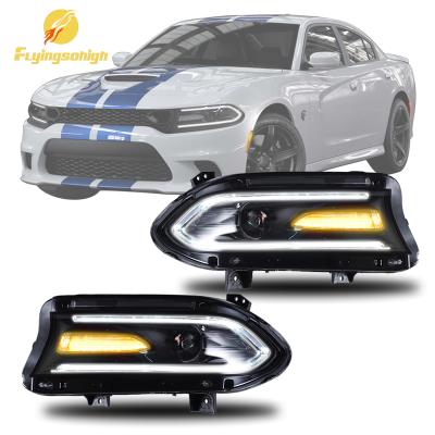 China AUTO AUTO LAMP AUTO HEADLIGHT BODY KITS FOR DODGE CHARGER 2016-2019 European Version Auto Headlight for sale