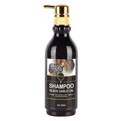 China MOKERU Loss Prevention OEM OEM Removing Dandruff and Relieving Nature Black Garlic Extract Hair Loss Anti Itchy Organic Hair Shampoo for sale