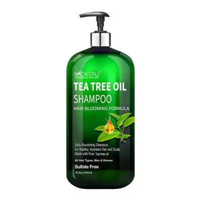 China Natural Organic Tea Tree Oil Anti-hair Loss Shampoo Feminine Color-Protecting Moisturizing Shampoo for sale