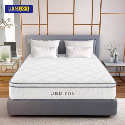 China OEM Hypoallergenic 12 Inch Pocket Spring Mattress Order Super King Size Bed Mattress Online In A Box for sale