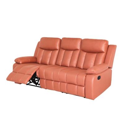 China Convertible red single chair adjustable lounge chair watermelon leisure leather adjustable sofa bed (the other) for sale