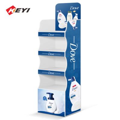 China Eco - Friendly PVC Foam Board Plastic Exhibition Rack Display Stand For Supermarket for sale