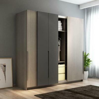 China Manufacturer Direct Sale Modern Design Bedroom Wardrobe Sliding Doors Adjustable Modern Wardrobe (Size) for sale