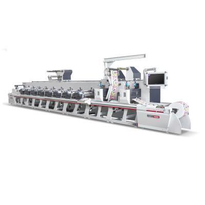 China Garment Shops Top Sales Flexographic Printing For Flexo Logo Label Paper Film Printing Machine for sale