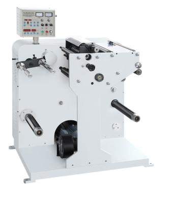 China Garment Shops Paper To Roll Slit And Rewinding Machine Label Rewinder Machine for sale