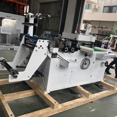 China Garment Shops Hot Foil Stamping Flat Bed Die Cutting Machine With Sheet Cutting for sale