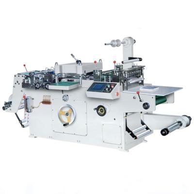 China Garment Shops Flat Bed Die Cutter Automatic Price Label Flatbed Die Cutting Machine for sale