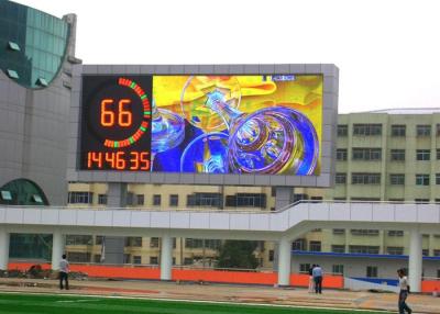 China De LEIDENE van SMD3535 6mm Reclameschermen 4m x 3m Synchrone LEIDENE Digitale Aanplakborden Te koop