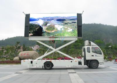 China Farbenreicher LKW 2000HZ 1/8 Scan brachte hohe Auflösung der LED-Anzeigen-Zeichen-1R1G1B an zu verkaufen