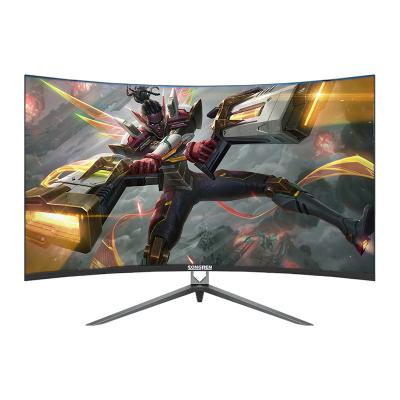 China Large Curved Thin Bulk Computer Monitor TFT Color Full HD High Quality 1080p 31.5 32 Inch Curved Gaming Monitor 1920x1080 240Hz Sync for sale