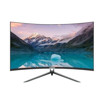 China New Nvision VA Curved Slim PC LED Monitor Panel 1K 1080P HDR VGA 75Hz Full HD Professional OEM Computer Bulk Curved Screen 32 Inch Slim for sale