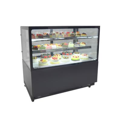 China Single-temperature Cold Cake Counter Cabinet Bread Display Food Display Bakery Refrigerator Refrigerator Pastry Showcase for sale