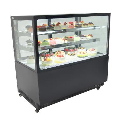 China Refrigerated Food Cold Display Cabinet Pastry Single-temperature Cake Counter Bread Refrigerator Bakery Refrigerator Showcase for sale