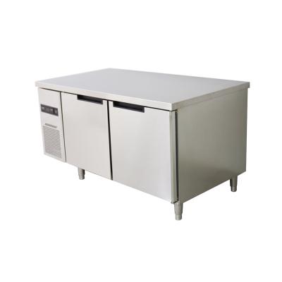 China Cooler Dual-temperature Table Fridge Kitchen Display Counter Freezer Under Fridge Display Freezers for sale