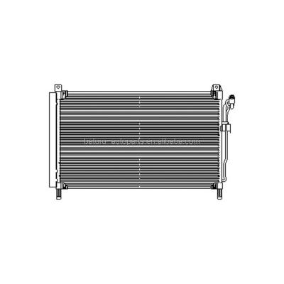 China JUNYU Aluminum Welded Hot Selling Auto Condenser For Buick 9009381 for sale